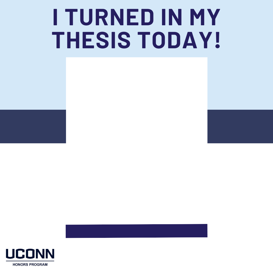 uconn honors thesis submission