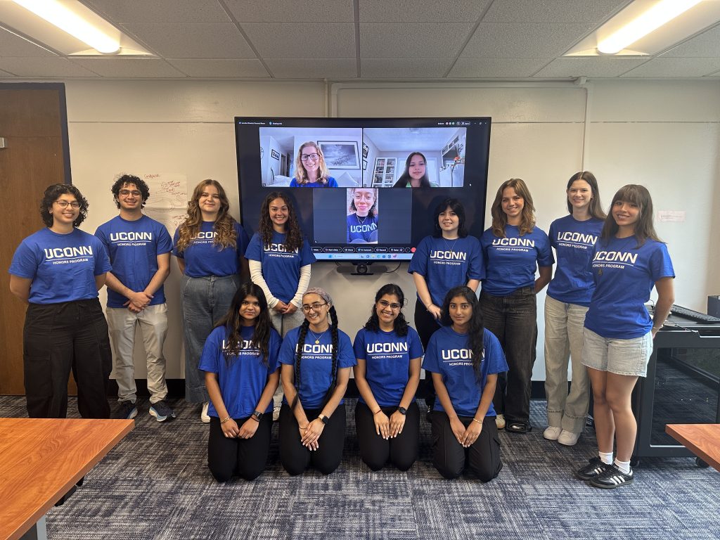 Honors GPS team standing together