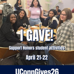 I Gave! image featuring Stamford students